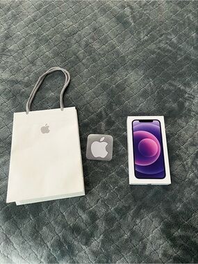 Apple iPhone 12 Mini box only with White Apple‎ Packaging